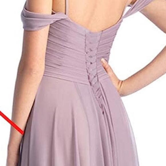 Long Purple Dress - Picture 3 of 3